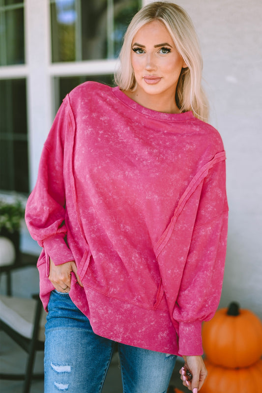 Melanie Seam Detail Sweatshirt