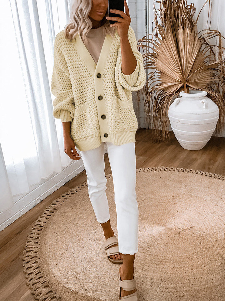 Way Too Comfy Knitted Cardigan