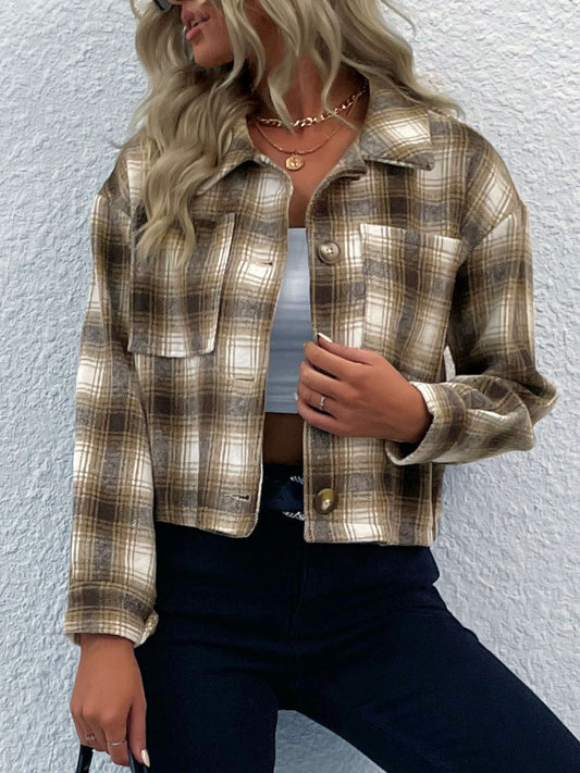 Ready For A Hike Plaid Jacket