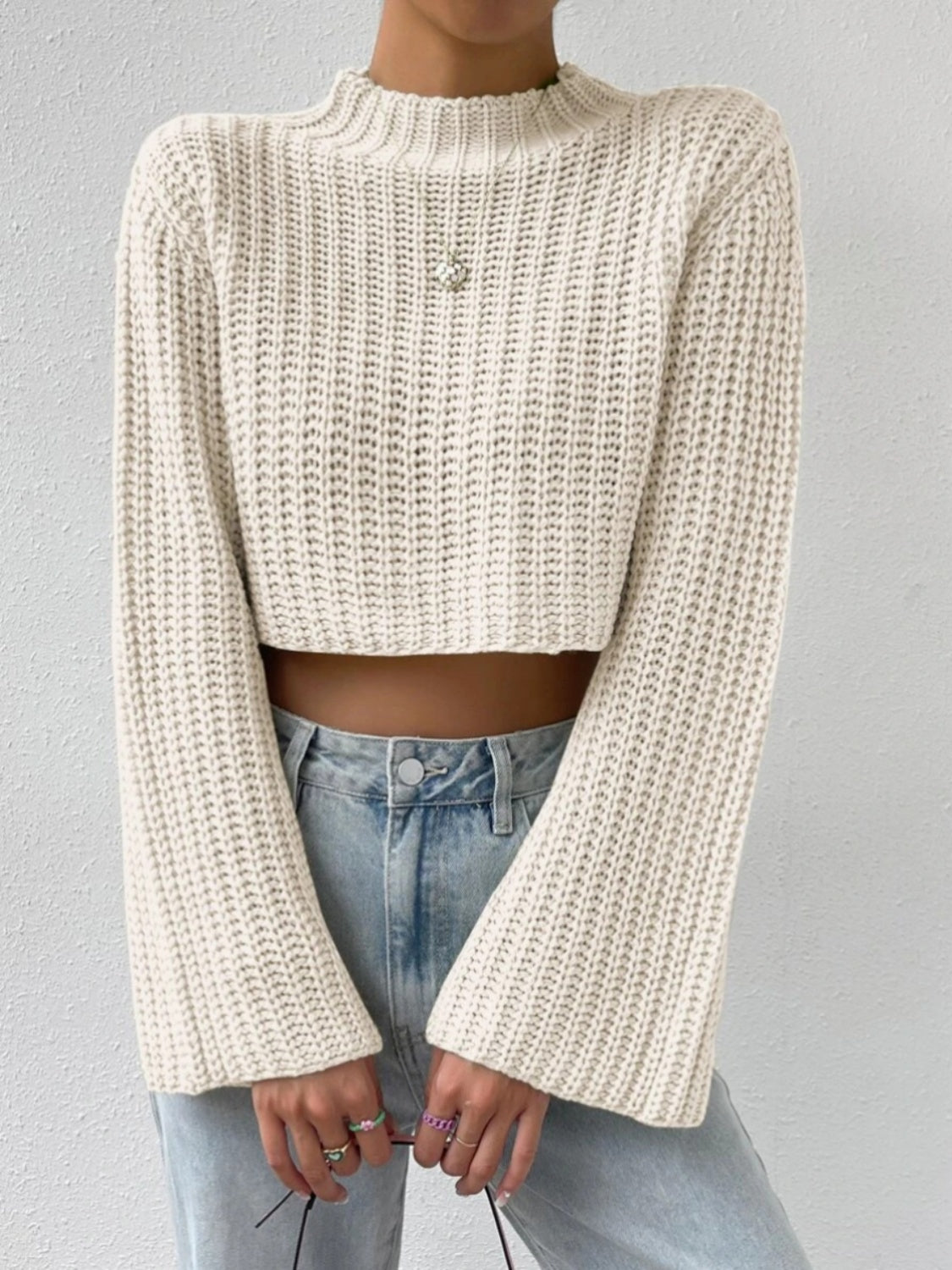 Daily Delight Cropped Sweater