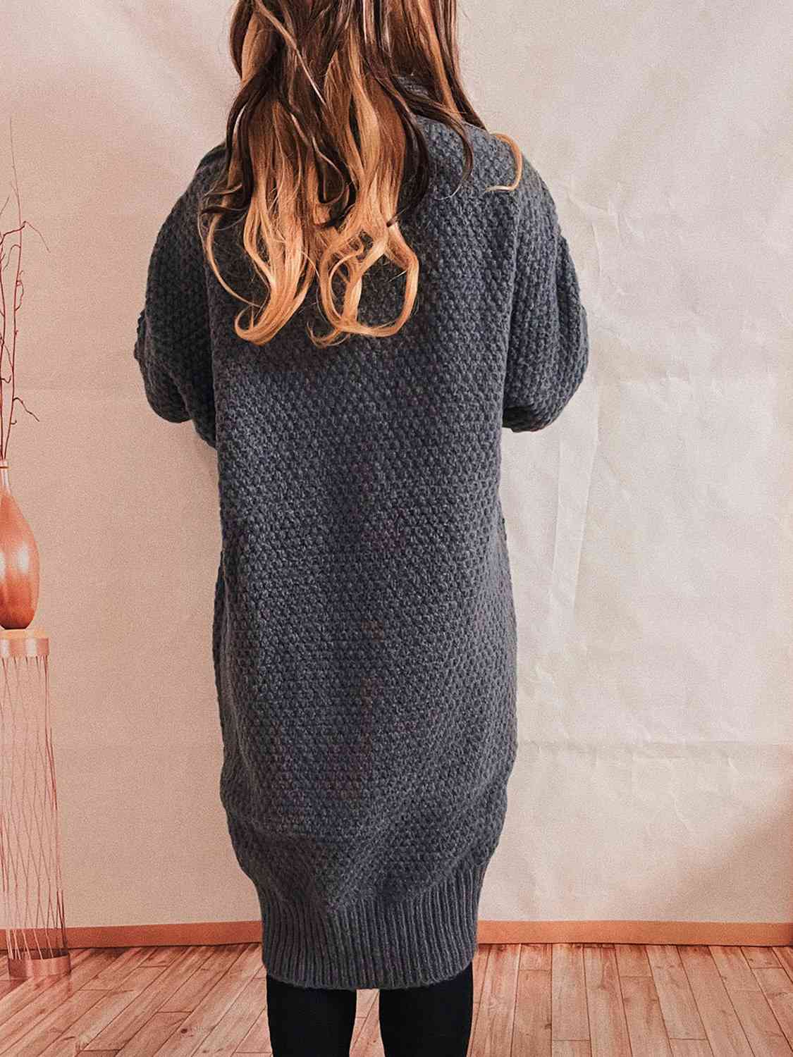 Adele Open Front Longline Cardigan