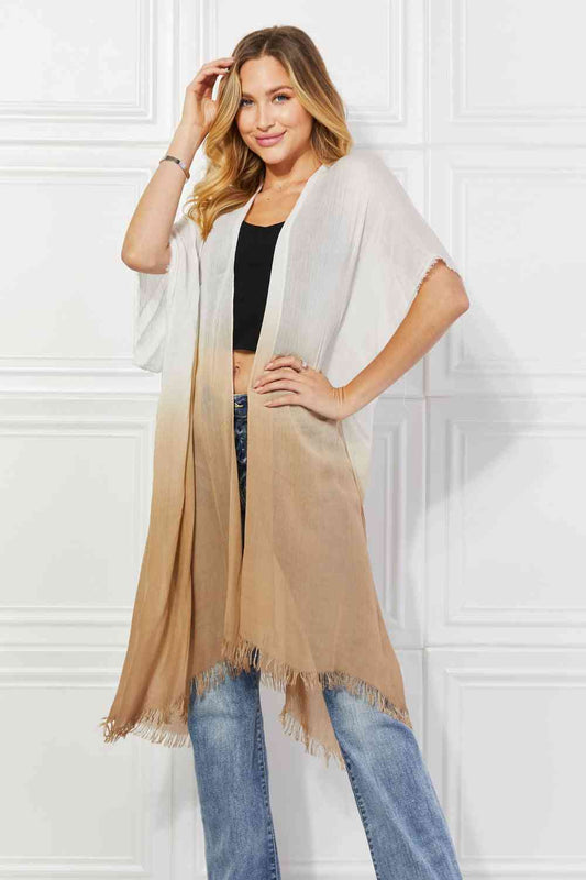 Taking My Time Ombre Cover-Up Kimono