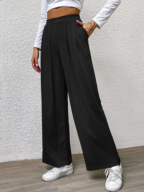 Greta High Waist Straight Pants