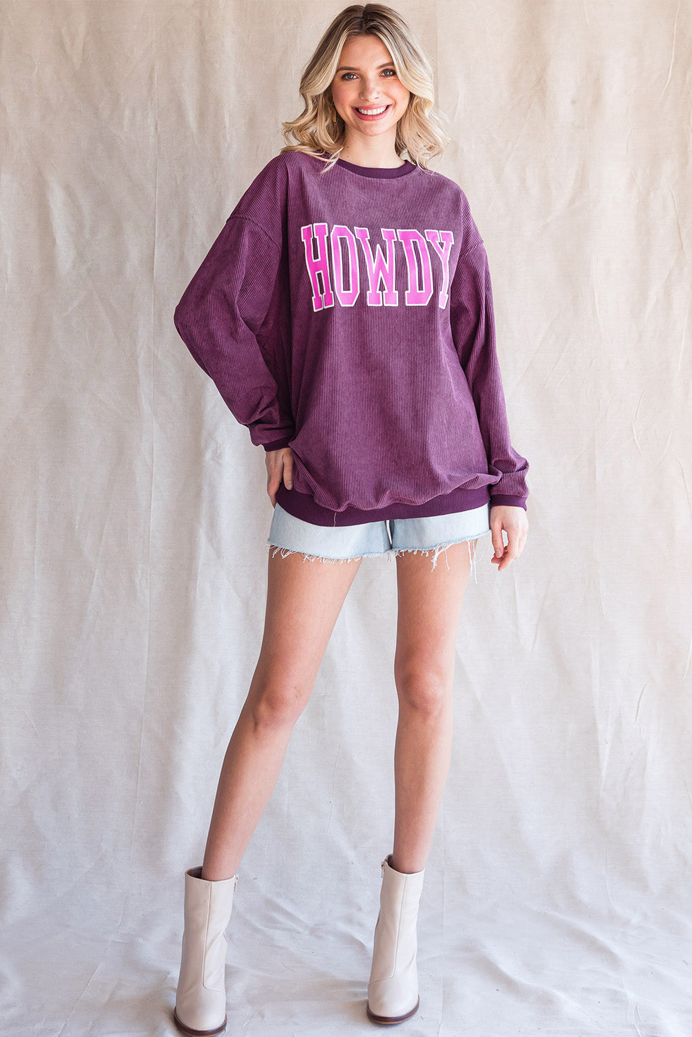 Howdy Partner Graphic Sweatshirt