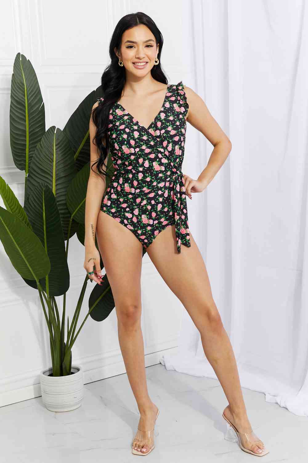 Float On Floral One Piece