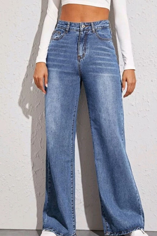 Just A Dream Wide Leg Jeans