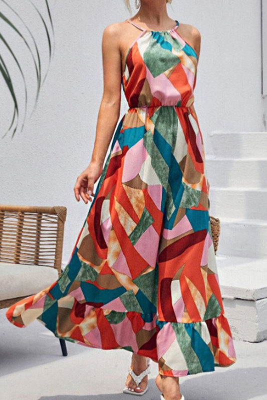 Trip To Mykonos Maxi Dress