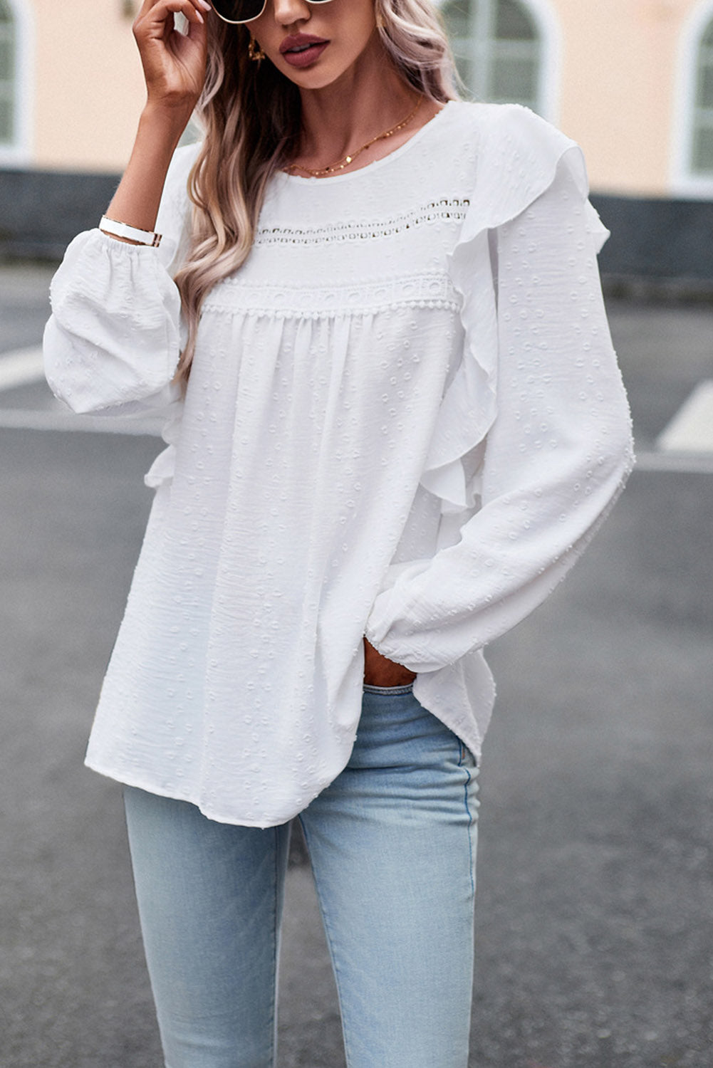 Still Got It Ruffled Blouse