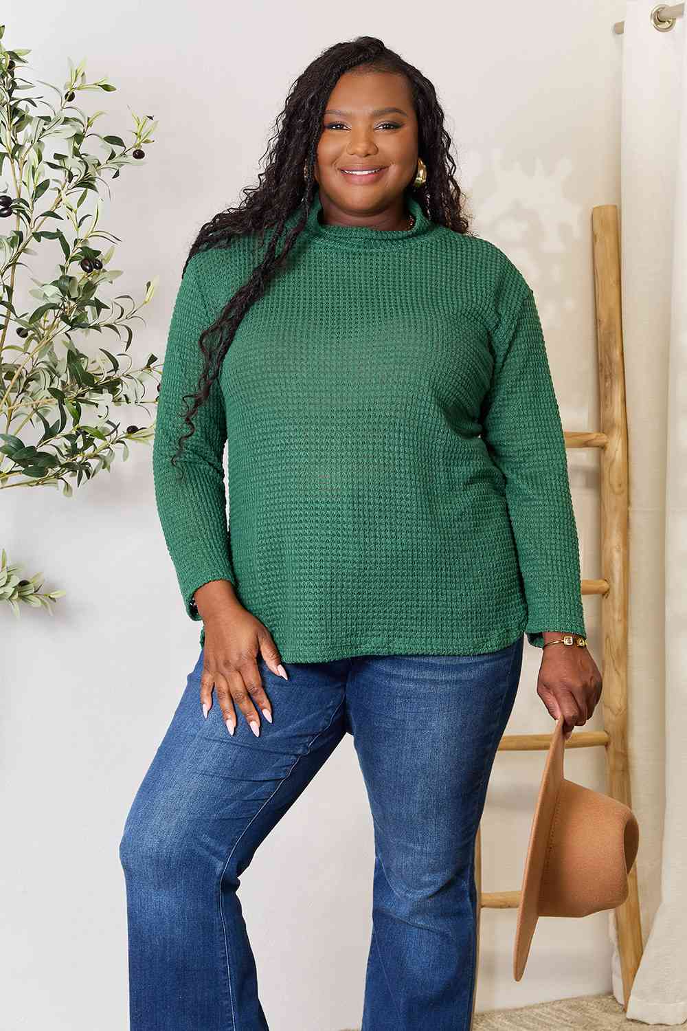 Journey Dropped Shoulder Long Sleeve Blouse