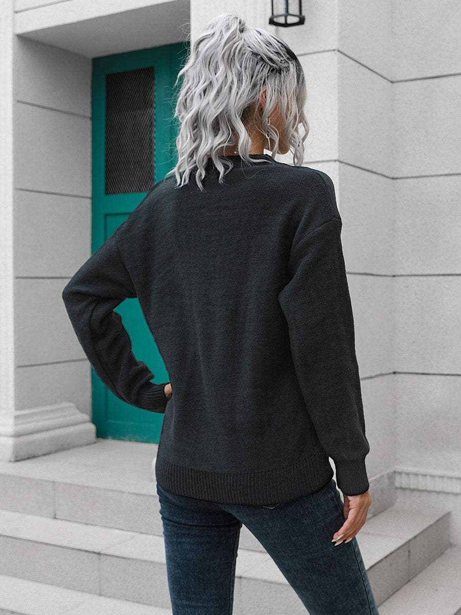 Maria Button Detail Sweater