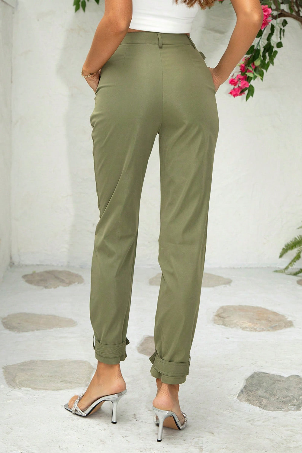 Frances Belt Detail Pants
