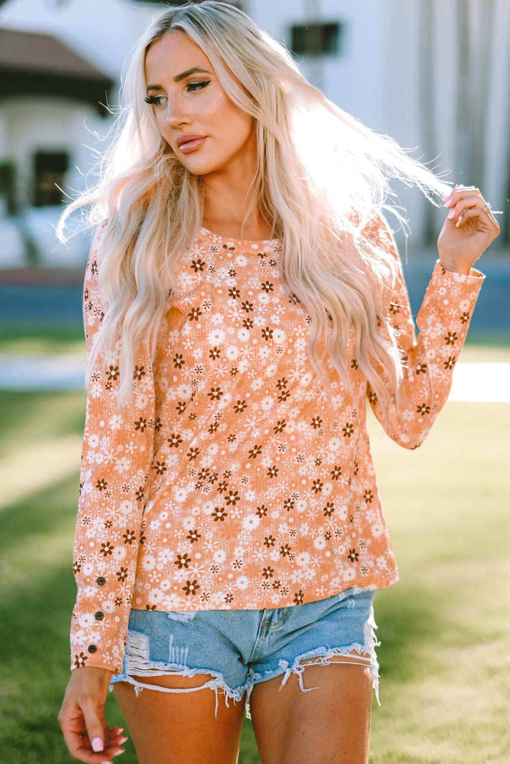 Waiting On You Floral Top