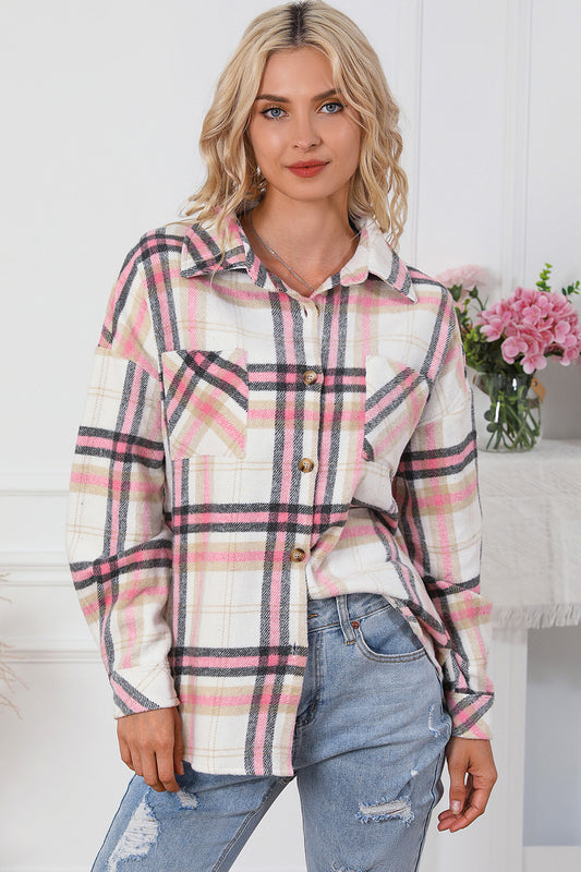 Casual One Plaid Shacket