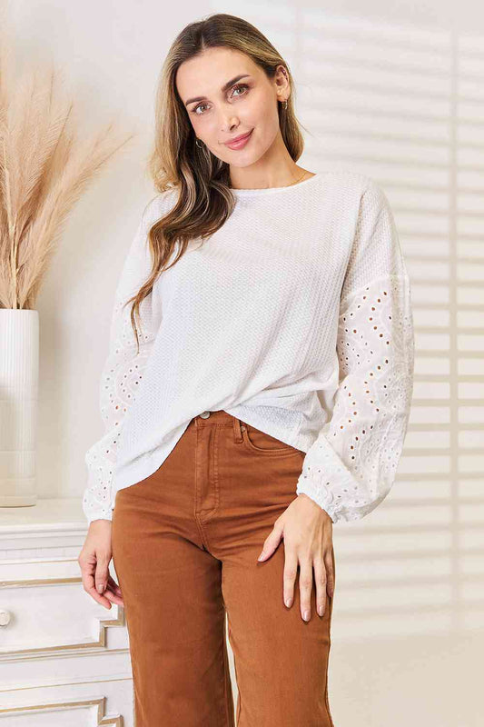 Serenity Eyelet Blouse