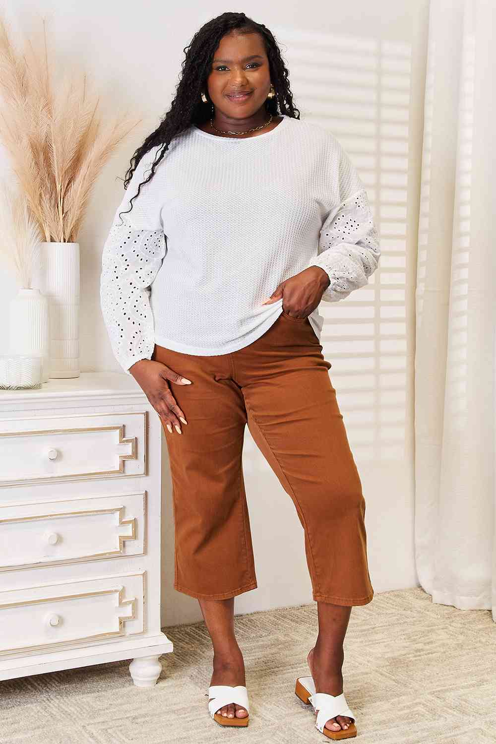 Serenity Eyelet Blouse