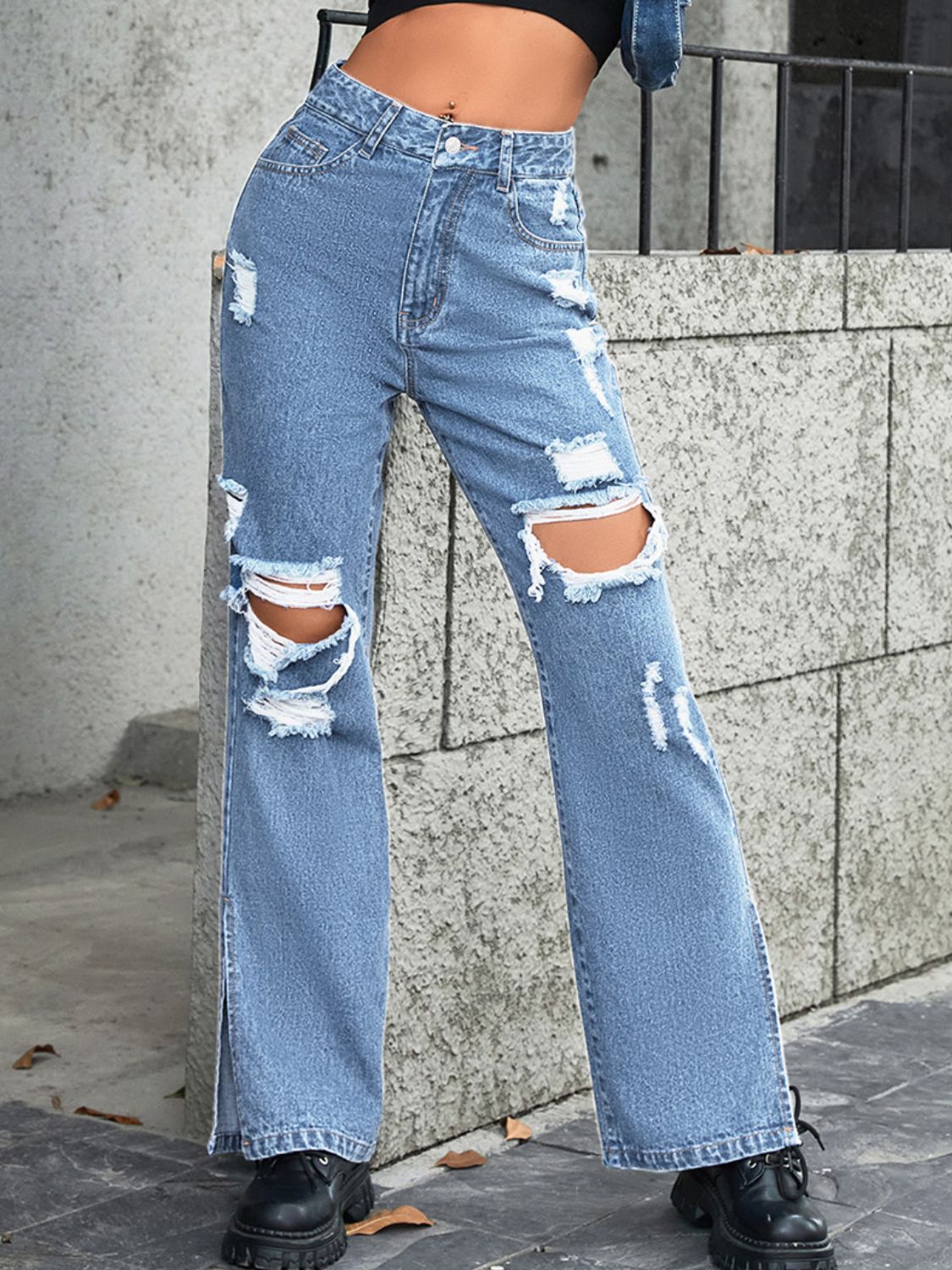 Call My Name Distressed Jeans