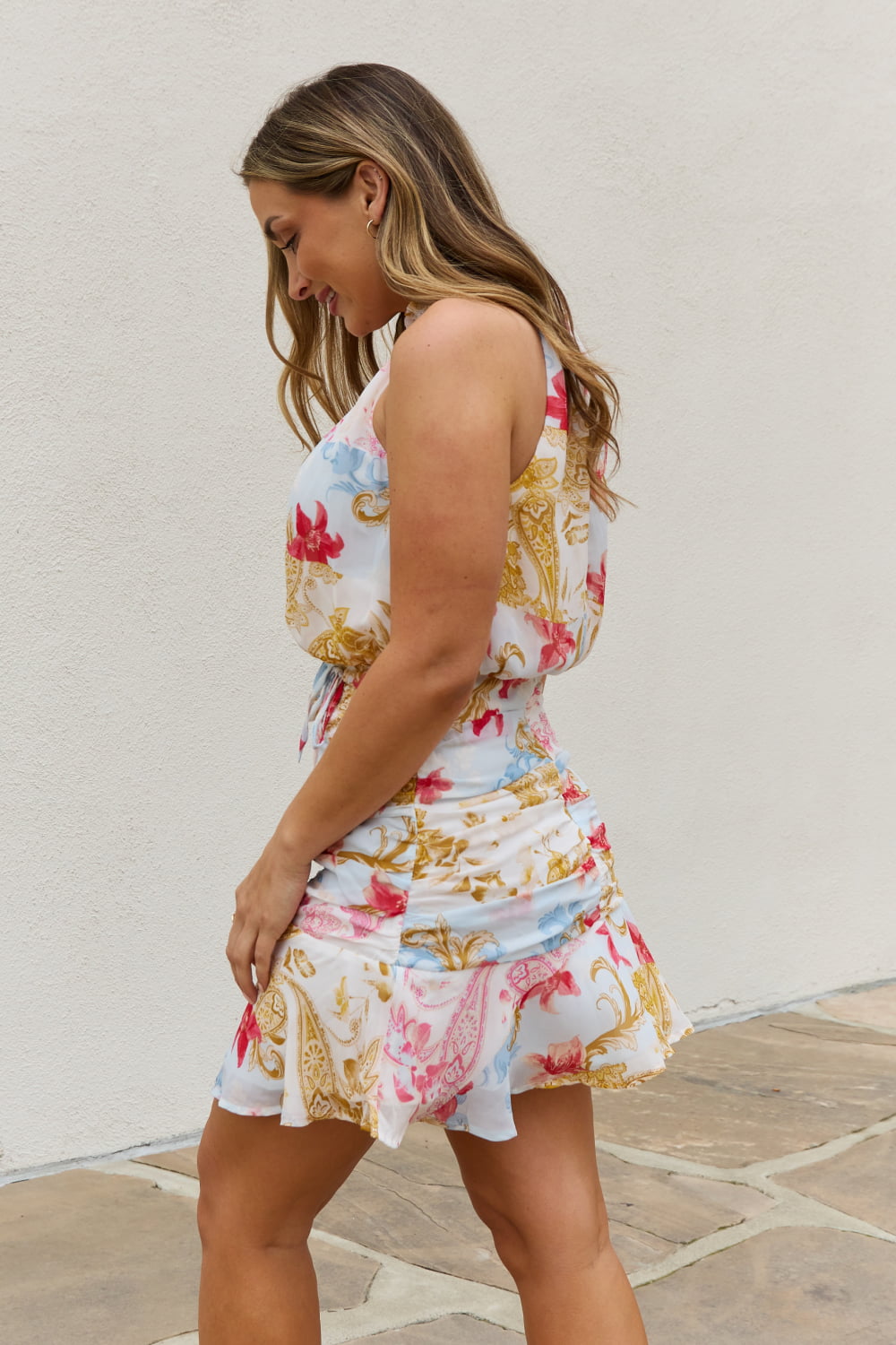 Growing With You Floral Woven Mini Dress