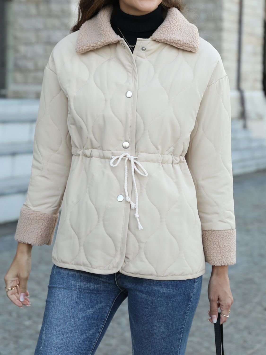 Warm My Soul Collared Jacket