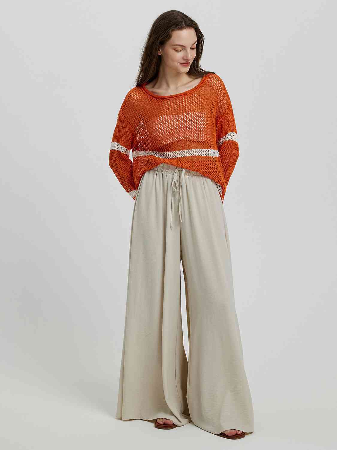 Talia Drawstring Wide Leg Pants