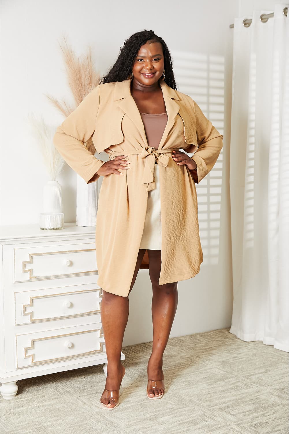 Casablanca Tied Trench Coat