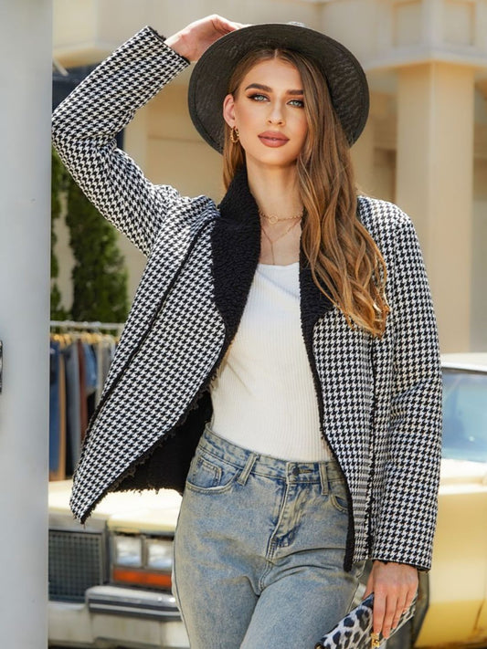 Check It Out Houndstooth Jacket