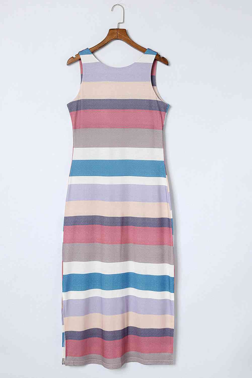 Lillie Striped Sleeveless Maxi Dress