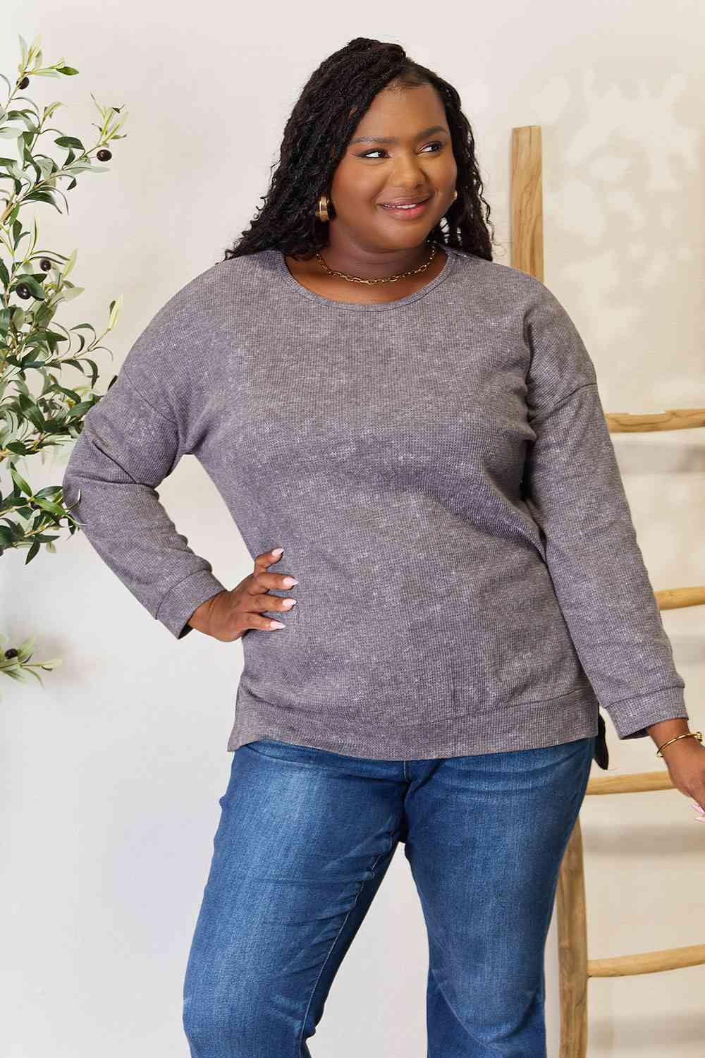 Celine Round Neck Sweatshirt