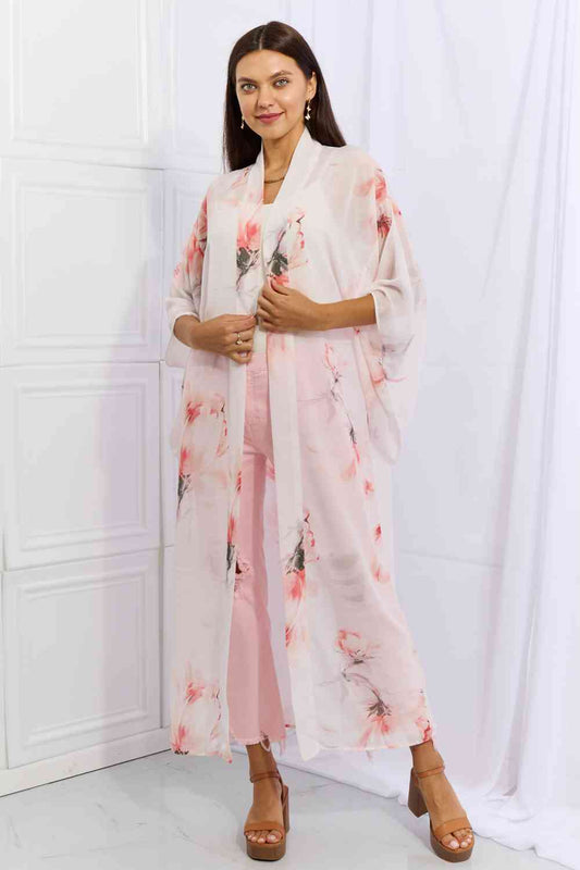 Pick Me Floral Chiffon Kimono