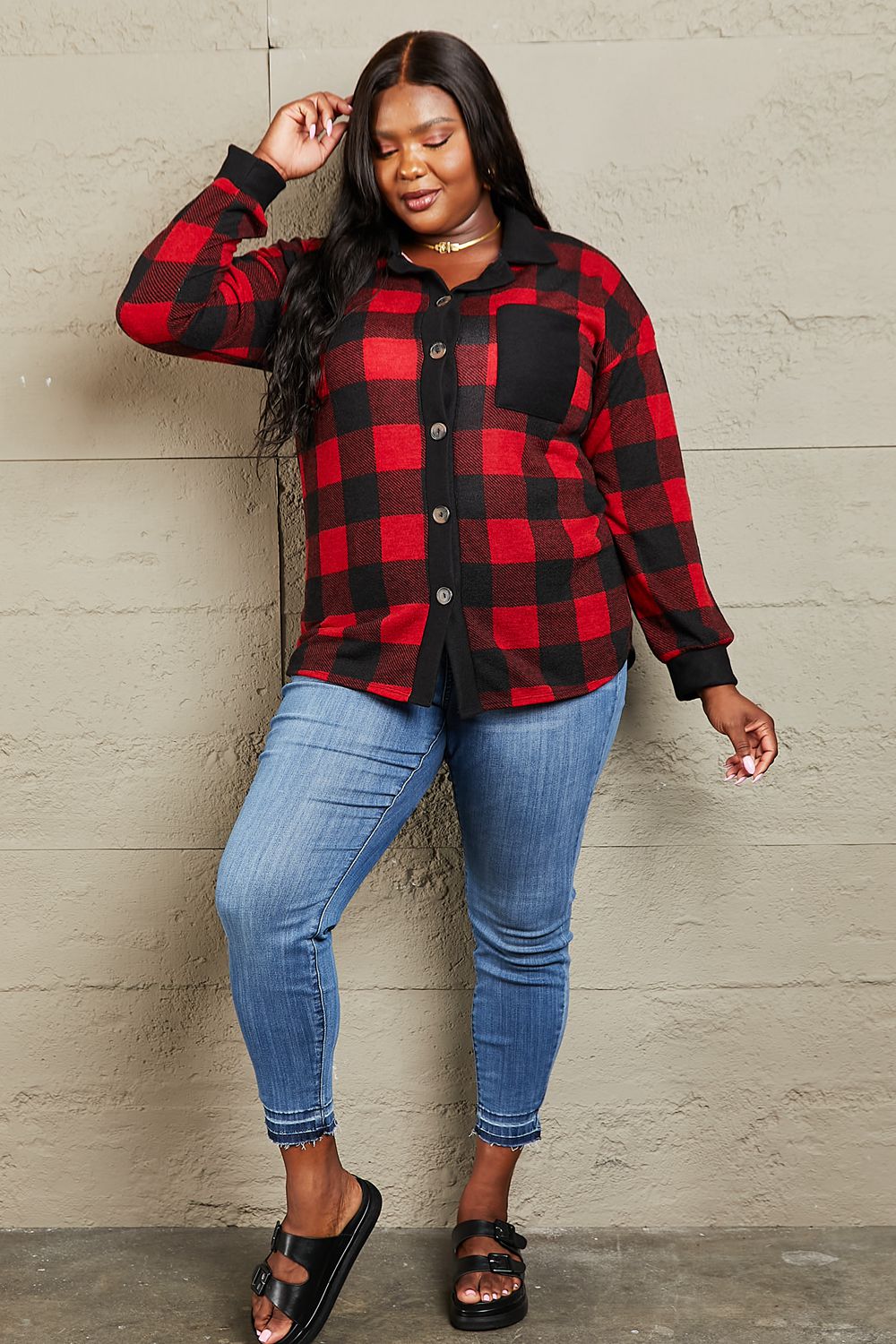 Classic Outdoors Plaid Shacket