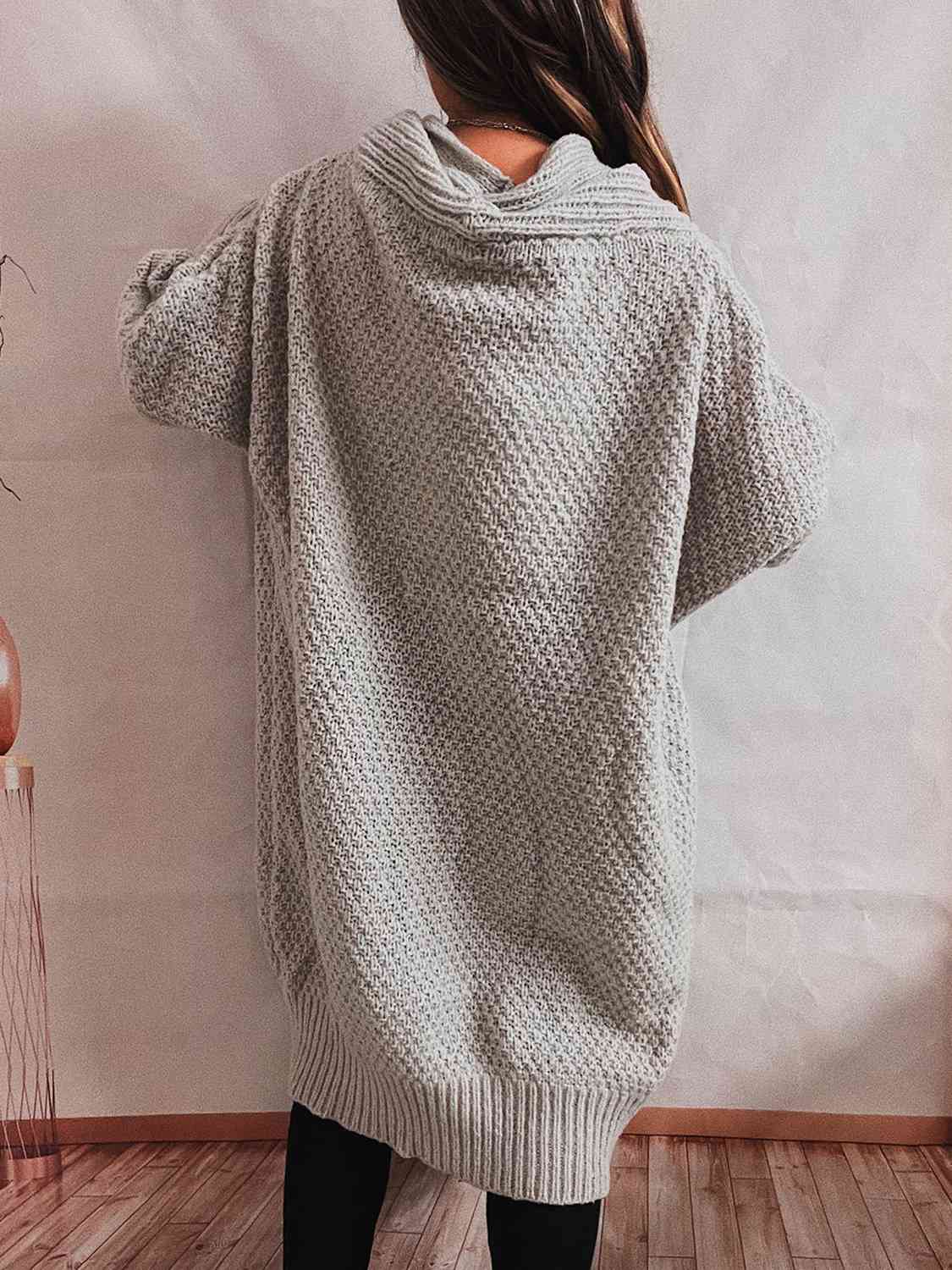 Adele Open Front Longline Cardigan