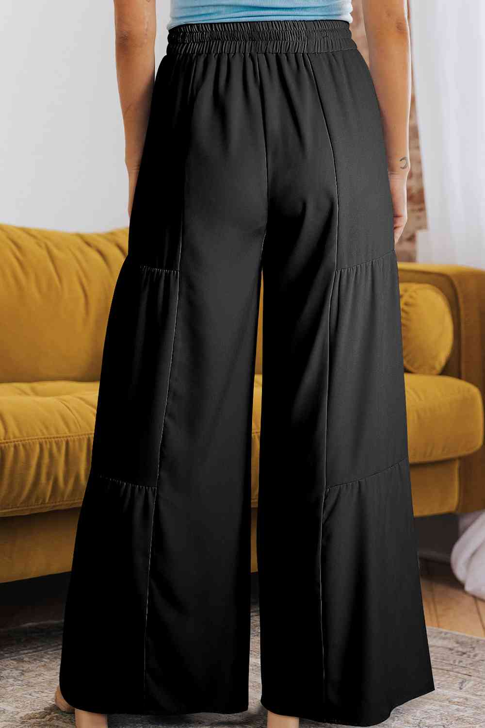 Kendall Drawstring Wide Leg Pants