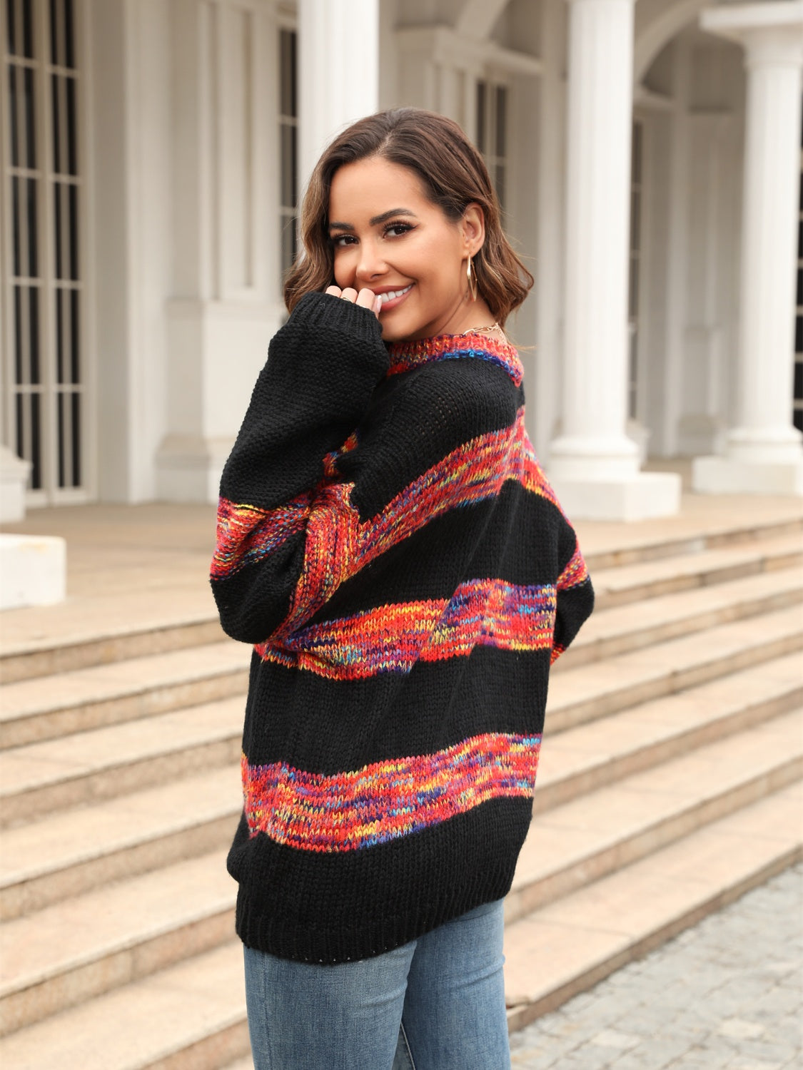 Perfect Combination Striped Sweater