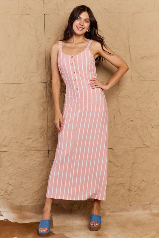 Sweet Talker Striped Maxi Dress