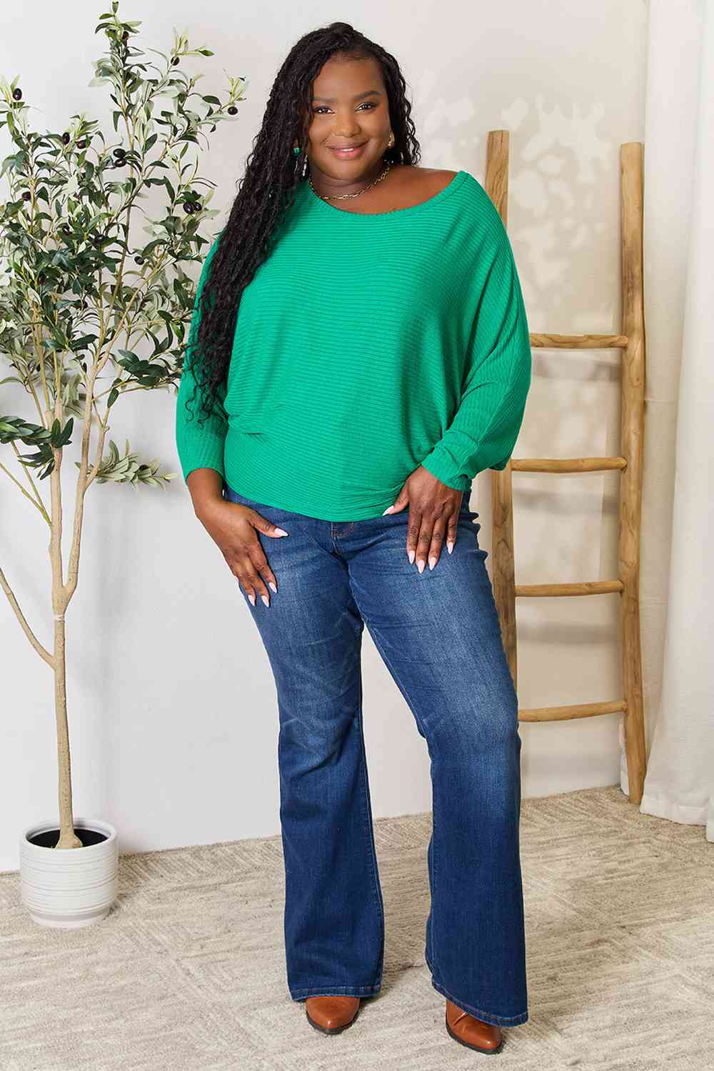 Destiny Round Neck Blouse