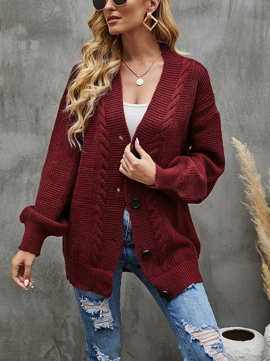 Find Me There Cable-Knit Cardigan