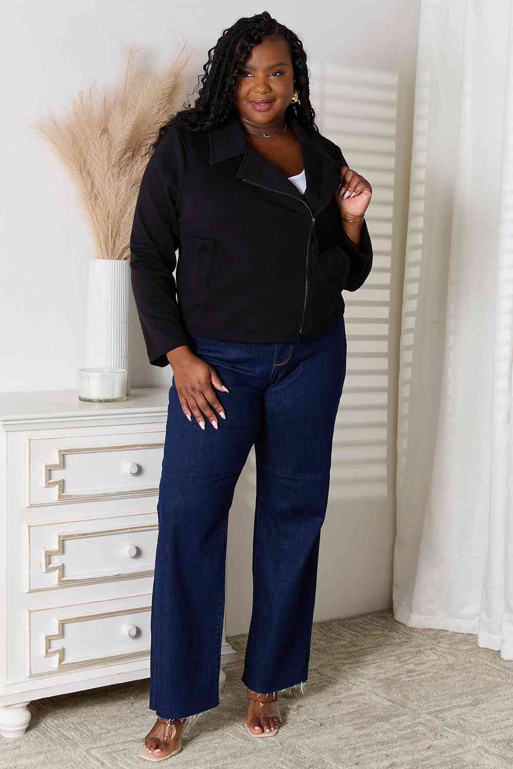 Hallie Zip-Up Jacket