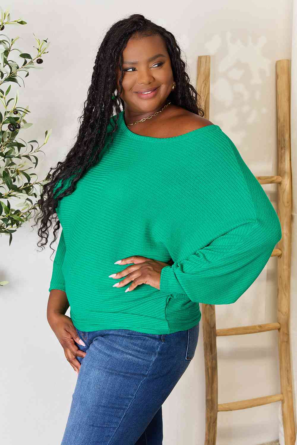 Destiny Round Neck Blouse