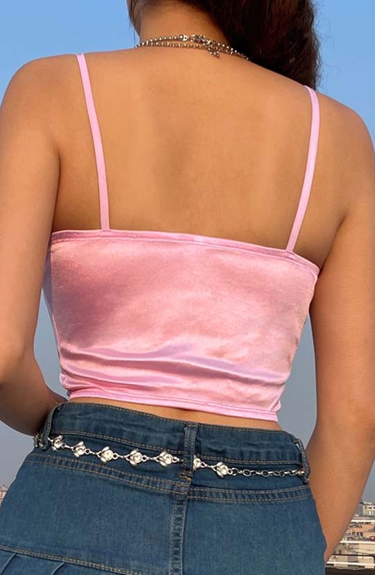 Fly With Me Pink Corset